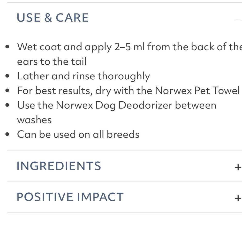 Norwex 2-in-one Dog Shampoo and Conditioner NWT - Picture 5 of 10